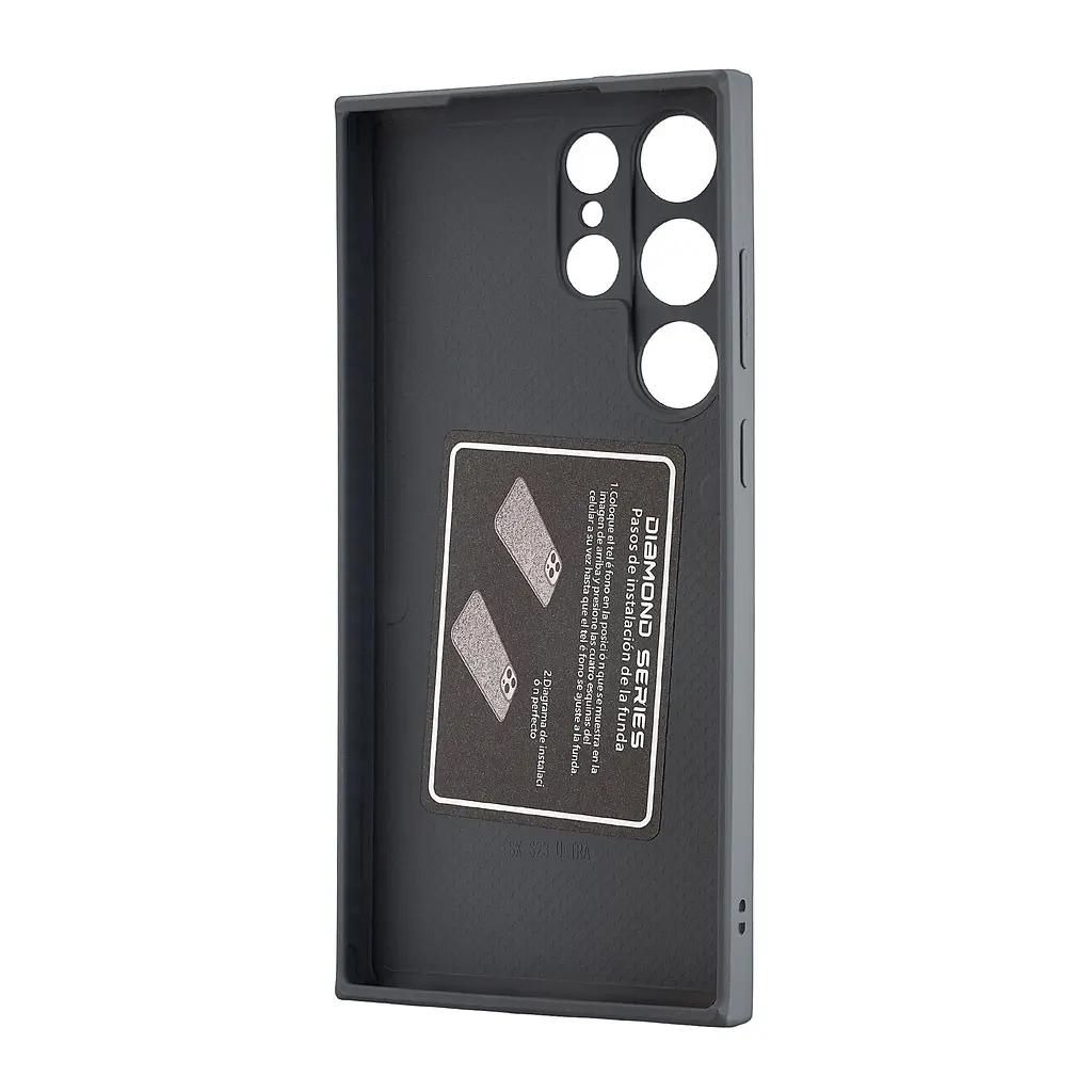 Чохол Star Diamond Samsung S23 Ultra (S918) Silver Black - фото 3