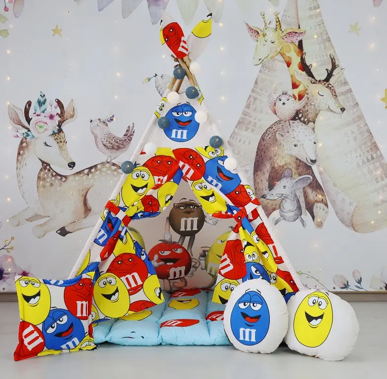 Вігвам M&M's БОН БОН + 3 подушки! - фото 2