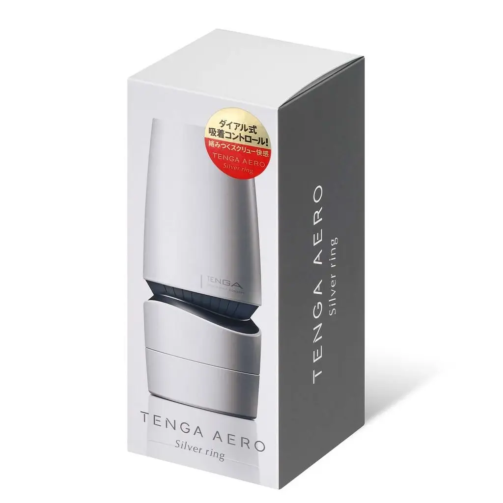 Мастурбатор Tenga - Aero Masturbator Silver, інноваційна технологія всмоктування Tenga SO4912 91460 - фото 6