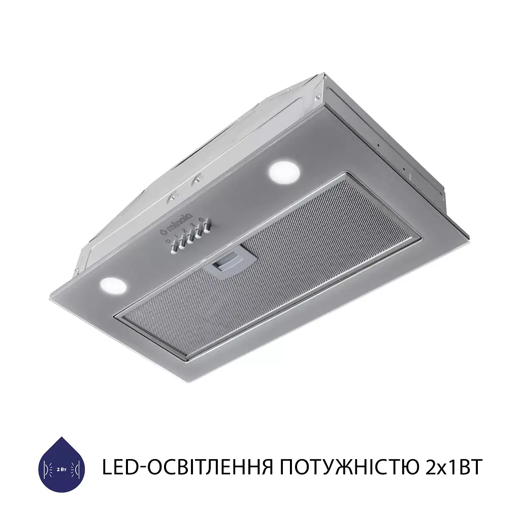 Вытяжка полновстраиваемая Minola HBI 5262 GR GLASS 700 LED - фото 3