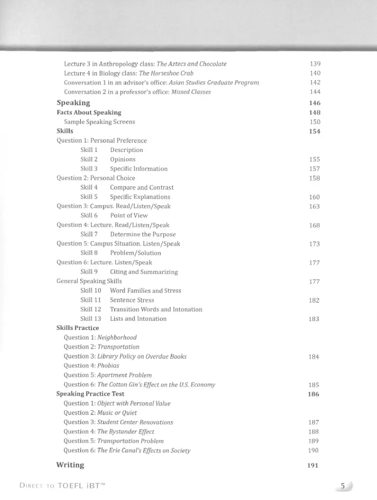 Direct to TOEFL IBT: Student Book + Website Pack - Лінь Лохід - фото 5