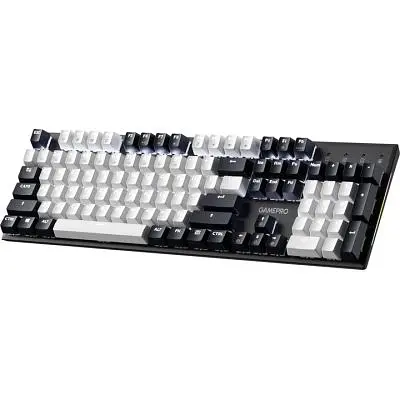 Клавіатура GamePro Genesis Metallic (MK144B) Outemu Red Switch USB UA Black (MK144B) - фото 2