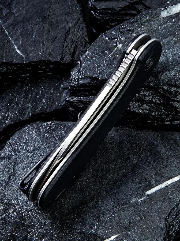 Складаний ніж Civivi D2 7,5 см G10 чорний - фото 8