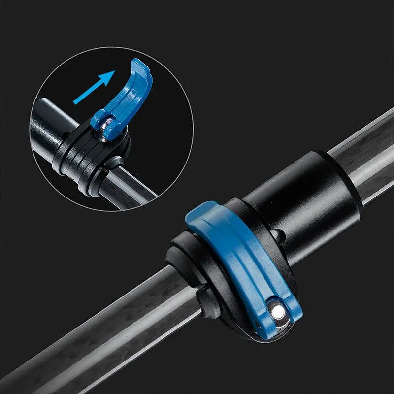 Трекінгова палиця Naturehike ST07 NH18D010-Z 115-135 см блакитна - фото 5