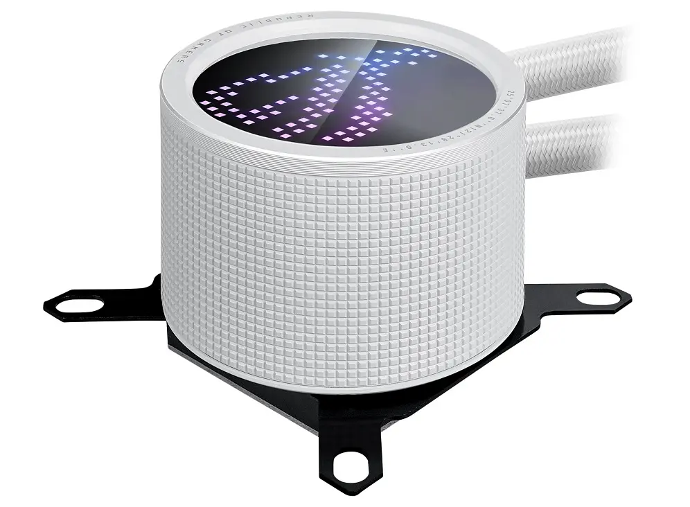 Система водяного охлаждения Asus ROG Ryuo III 240 ARGB White Edition (90RC00J2-M0UAY0) - фото 6