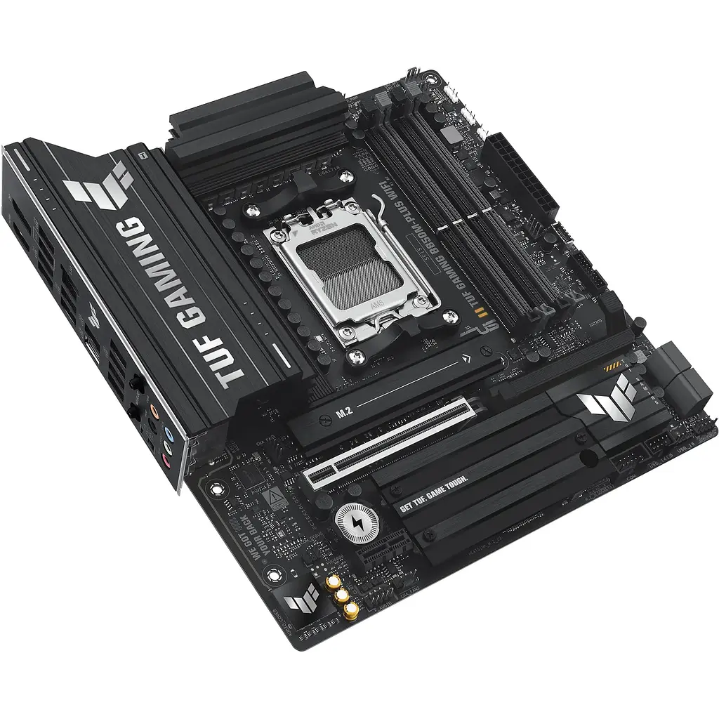 Материнская плата Asus TUF Gaming B850M-PLUS WIFI sAM5 B850 4xDDR5 M.2 HDMI DP Wi-Fi BT mATX - фото 6