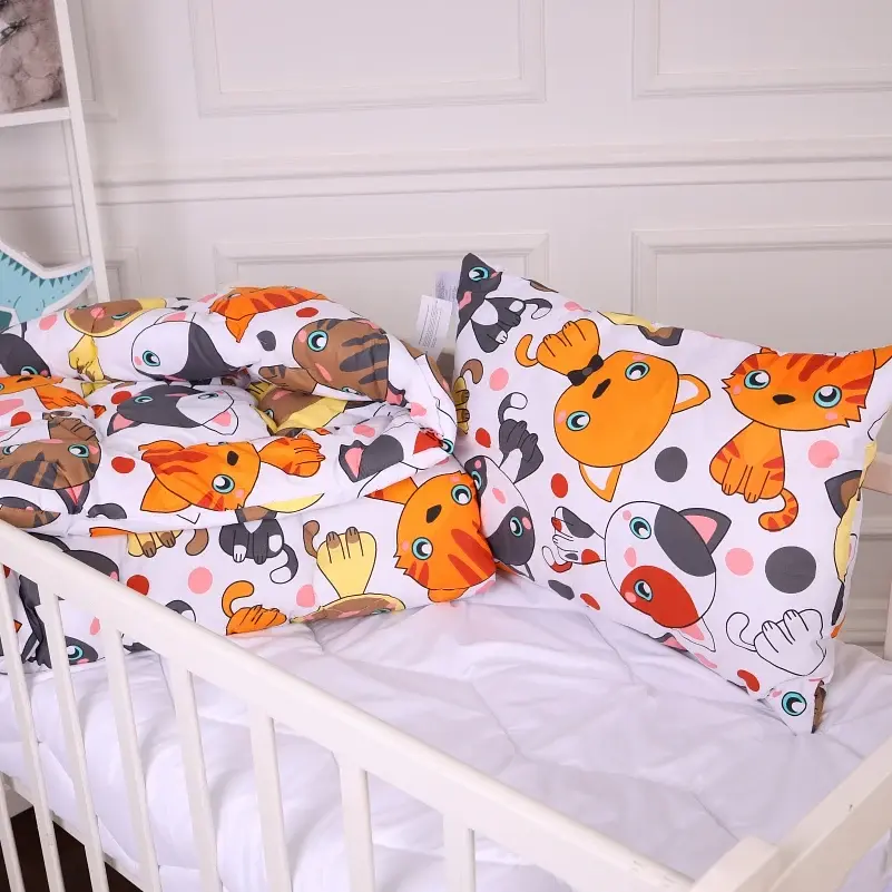 Подушка антиаллергенная MirSon Kids Time 20-0035 Colored kittens 40х60 (2200009665233) - фото 4