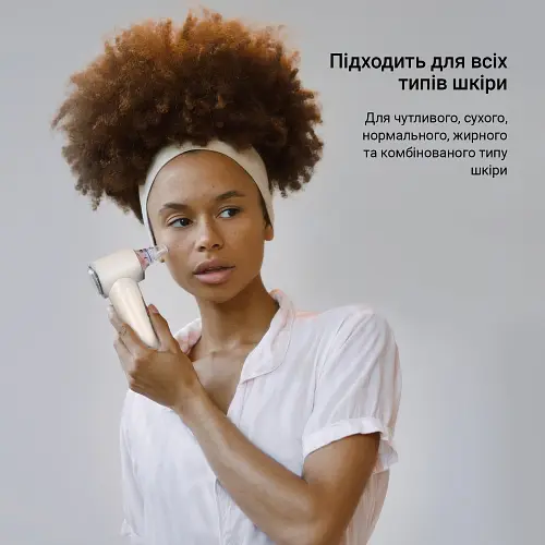 Очищувач шкіри та пор AIMED Vision Pore Cleaner Hot&Cold вакуумний з камерою білий - фото 8