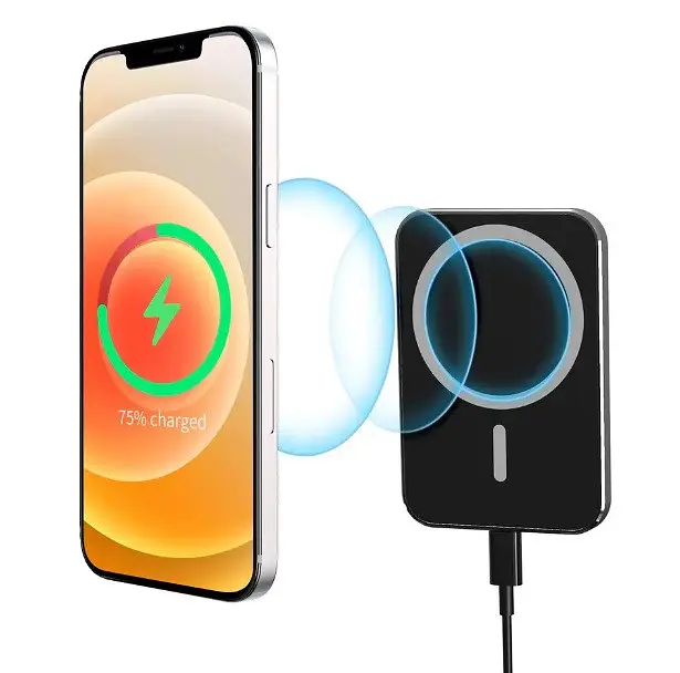 Магнитное беспроводное автомобильное зарядное устройство Elektromatic для iPhone - фото 4