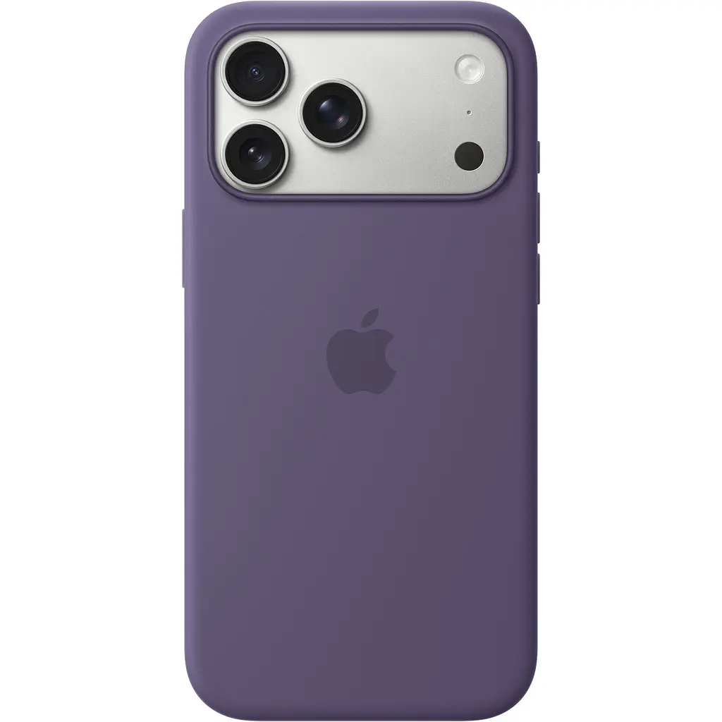 Чохол Silicone Case with Button, Animation & MagSafe для Apple iPhone 17 Pro Max Purple Frog AAA [153246] - фото 2