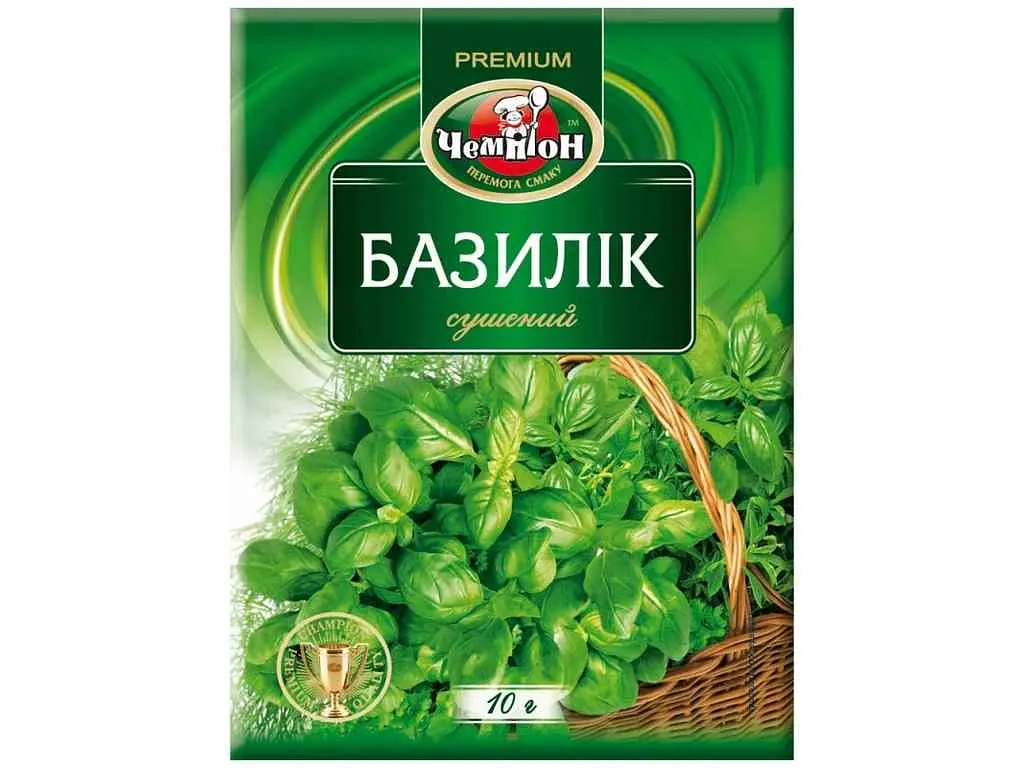 Базилік Чемпіон 10 г сушений