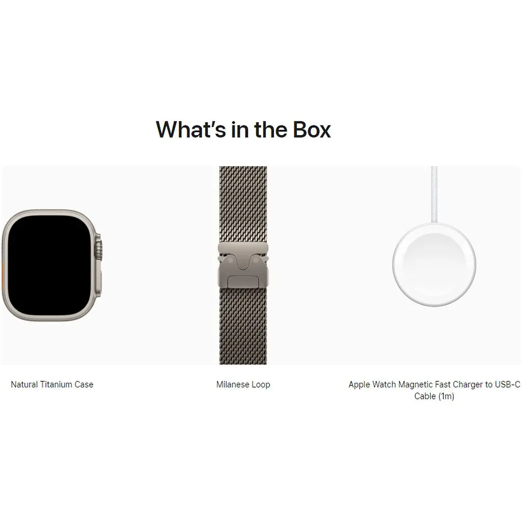 Смарт-годинник Apple Watch Ultra 2 49mm Natural Titanium Case with Natural Titanium Milanese Loop Large (MX5T3) [114928] - фото 4