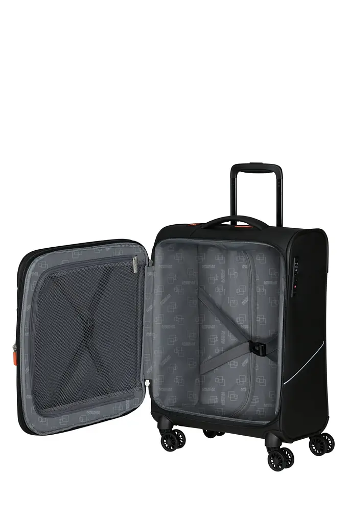 Валіза 55 См American Tourister SUMMERRIDE BLACK 55x40x23(25) ME7*09104 - фото 2