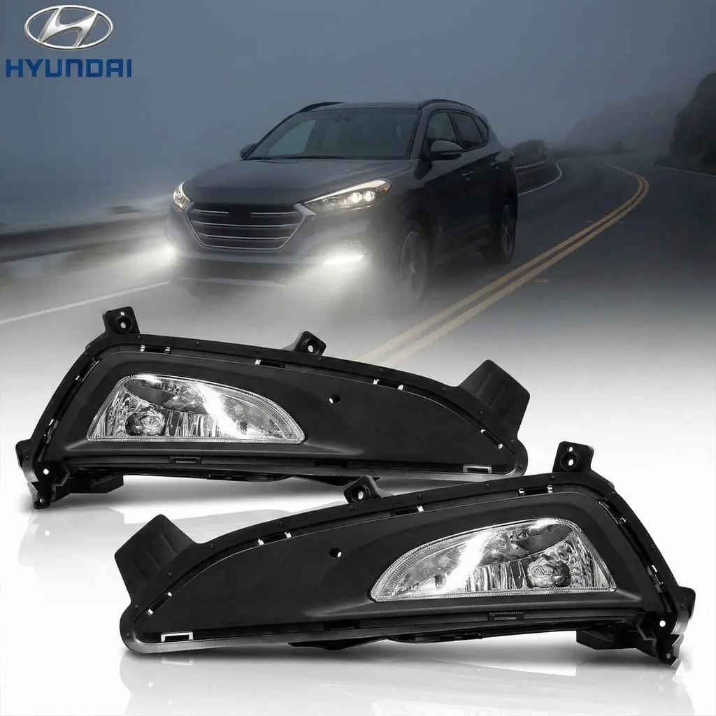 Протитуманні фари для Hyundai Tucson 2015-2018 H8 35W з проводкою Комплект (HY-848) - фото 2