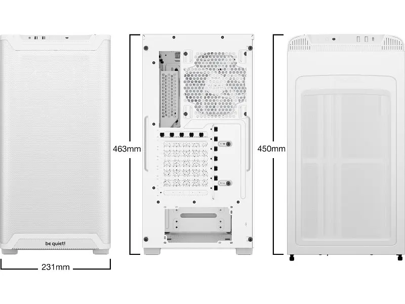 Корпус Be quiet! Pure Base 501 LX White (BGW79) - фото 3