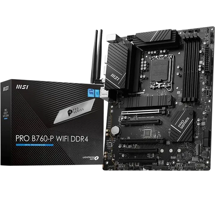 Материнська плата MSI B760-P Pro Wi-Fi DDR4 LGA 1700 (PRO B760-P WIFI DDR4) - фото 3