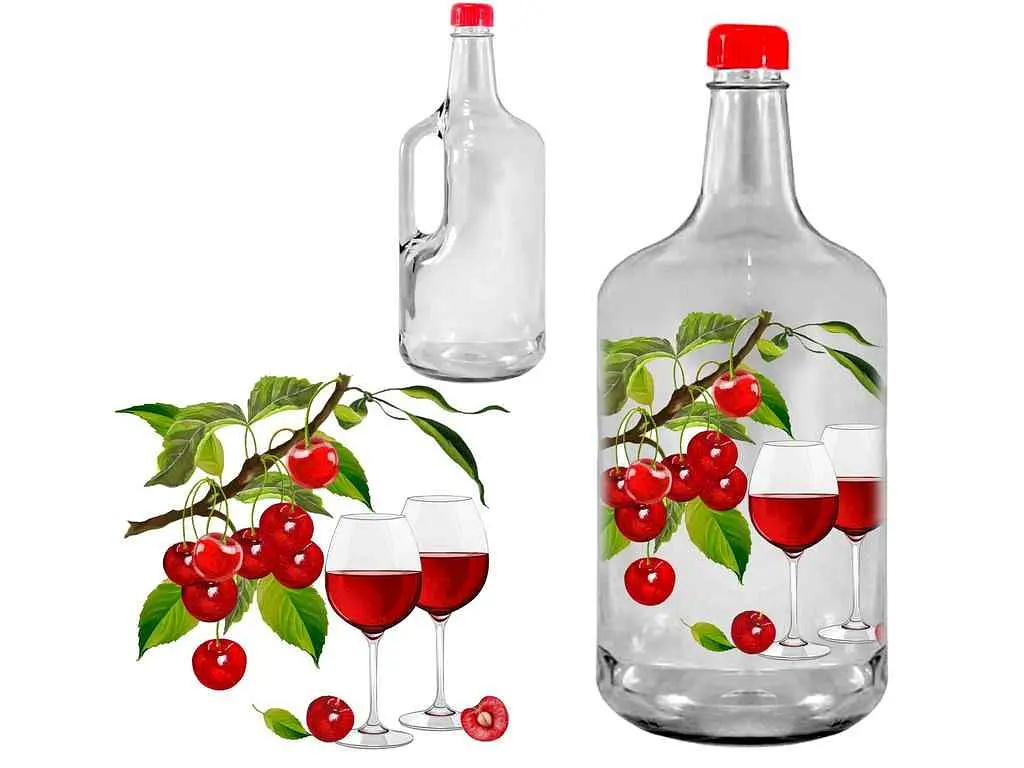 Бутиль FARGLASS 1,75л з кришкою