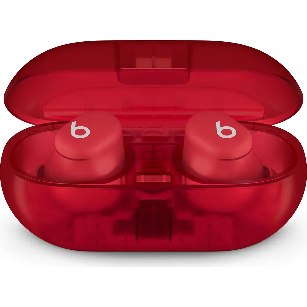 Навушники Beats by Dr. Dre Solo Buds Transparent Red (MUW03) [119364] - фото 2