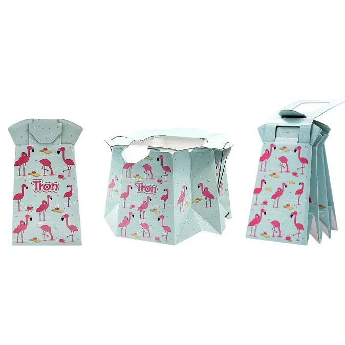 Дитячий горщик Tron Фламінго одноразовий, розкладний бірюзовий (903078) - фото 3