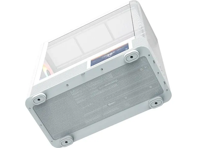 Корпус MODECOM VOLCANO AQ400 ARGB MIDI WHITE (MC-A-AQ400-4FA-W) - фото 8