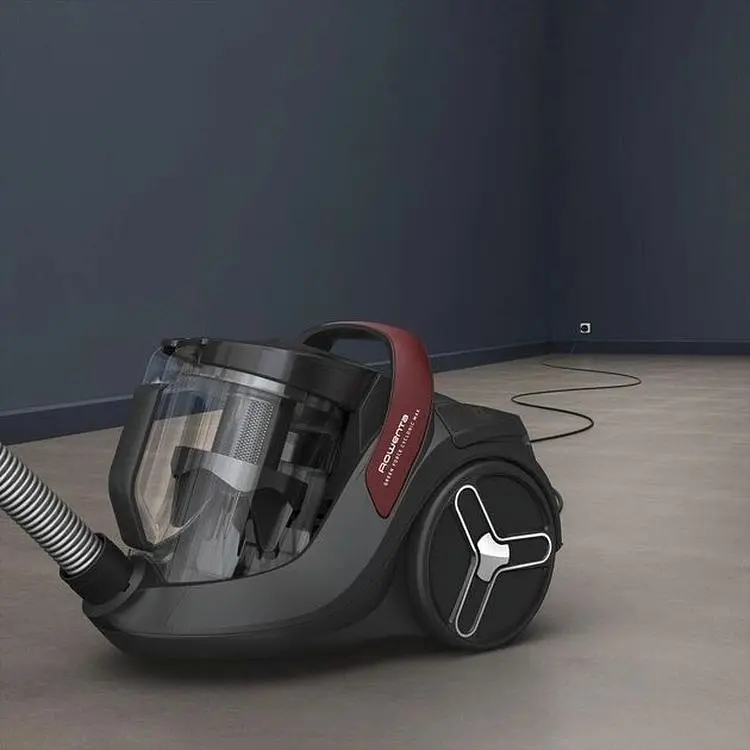 Пылесос Rowenta контейнерный Green Force Cyclnic Max, 900 Вт, контейнер для пыли - 2,6 л, HEPA, черный - фото 9