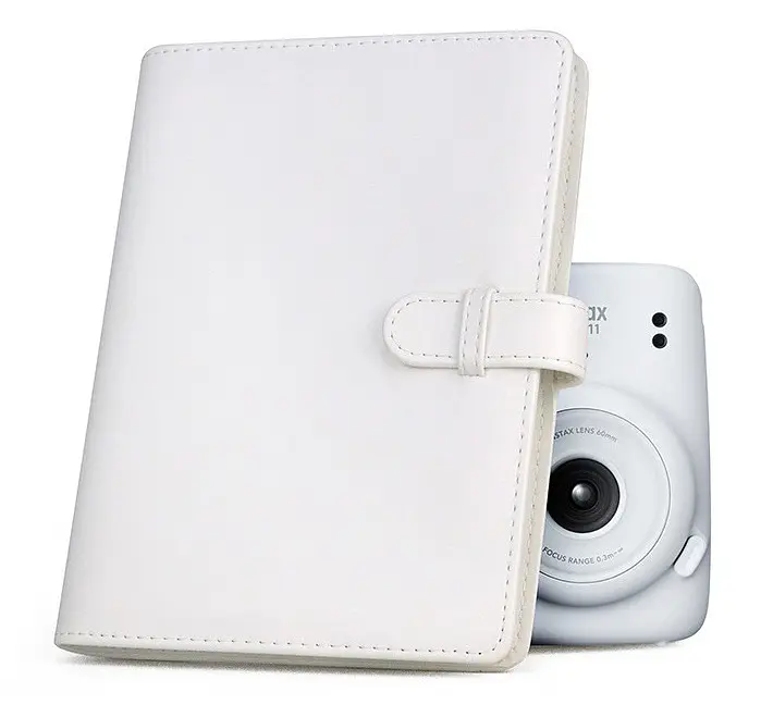 Фотоальбом для Fujifilm Instax Mini 12, 11, 40, 41, 70, 90, 99, EVO, Link, Liplay Polaroid 300 Z2300 на 128 фото білий  - фото 3