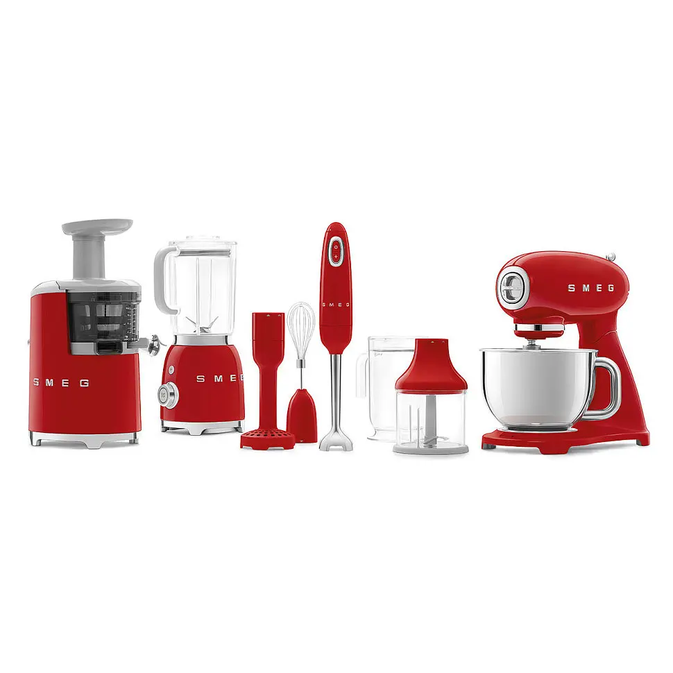 Міксер планетарний Smeg (SMF03RDEU) Retro Style 50's - червоний - фото 9