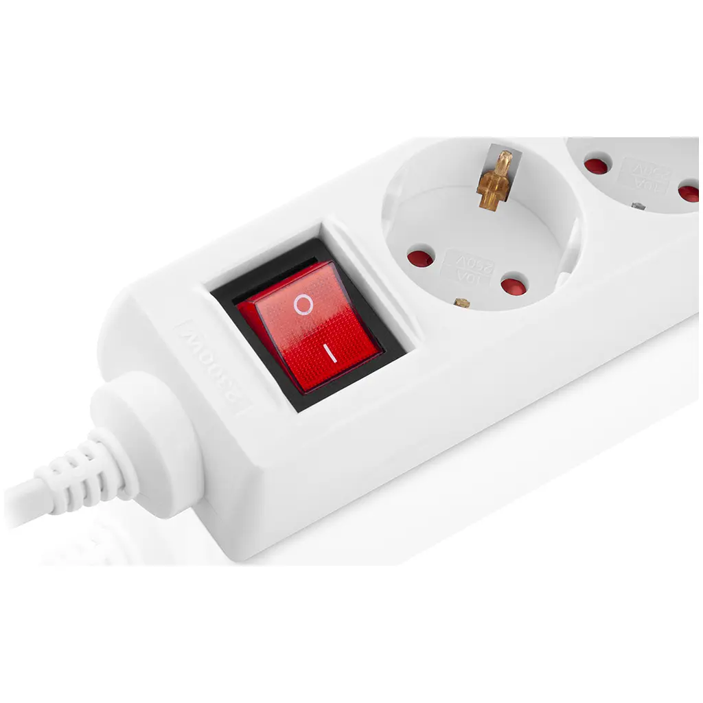 Мережевий фільтр живлення REAL-EL RS-Protect M 3m, white (EL122300027) - фото 6