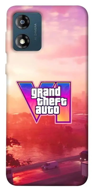 TPU чохол Demsky GTA VI Vice City для Motorola Moto E13