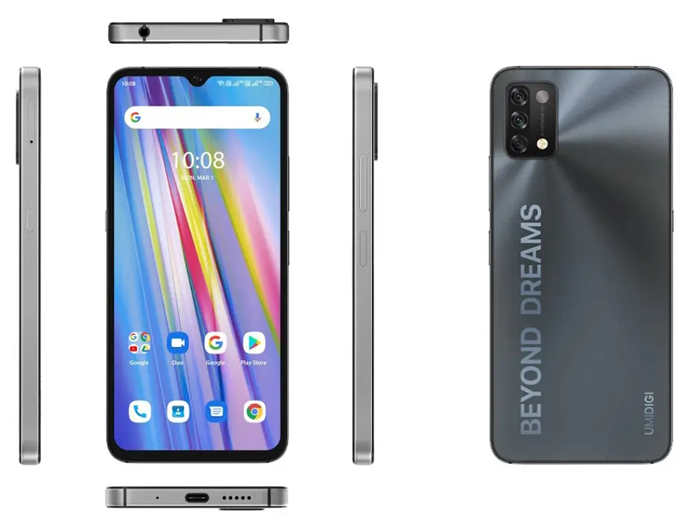Смартфон Umidigi A11S 4/32Gb Frost Grey [65316] - фото 2