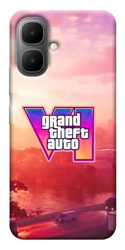 TPU чохол Demsky GTA VI Vice City для Infinix Smart 10