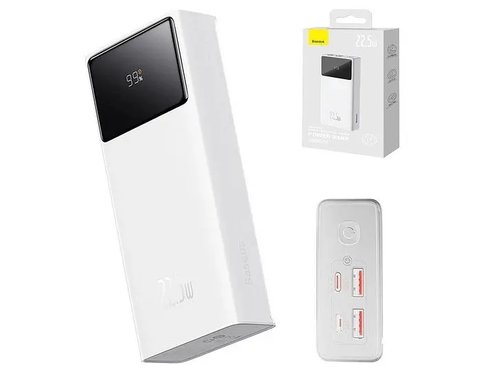Внешний аккумулятор Baseus Star-Lord Digital Display 20000mAh 22.5W (PPXJ060002) - фото 5
