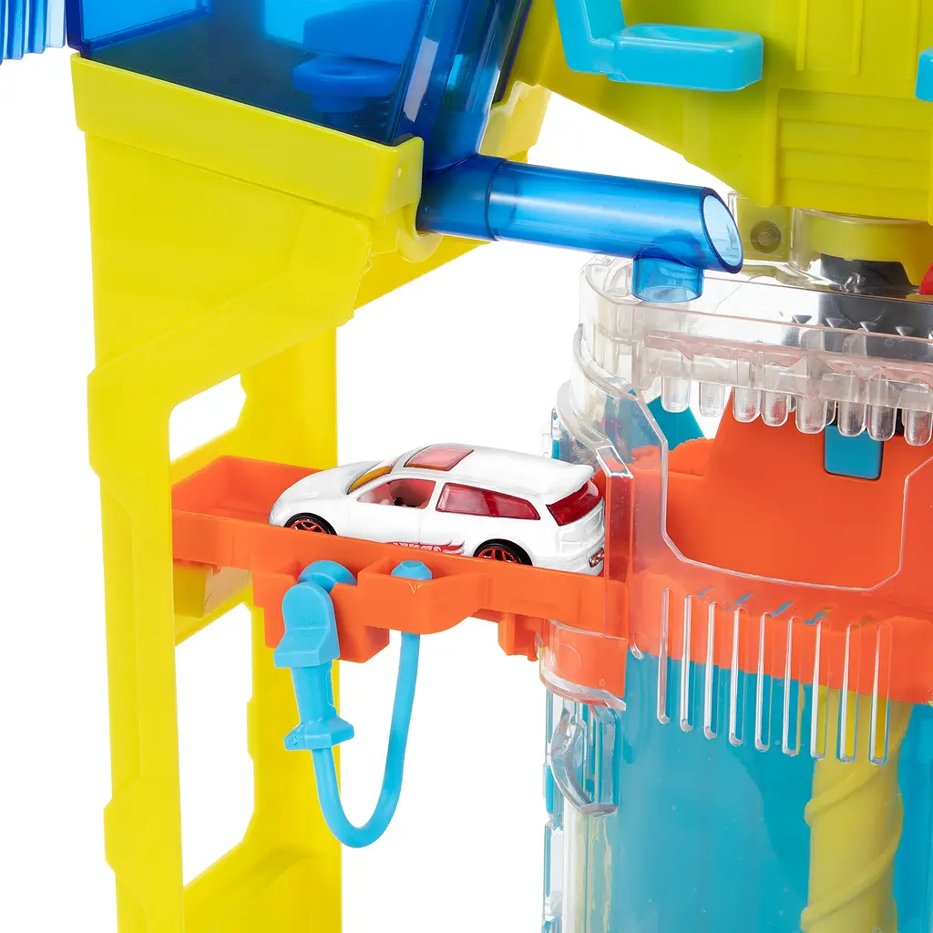 Игровой набор Hot Wheels Автомойка взрыв цветов (GRW37) - фото 4