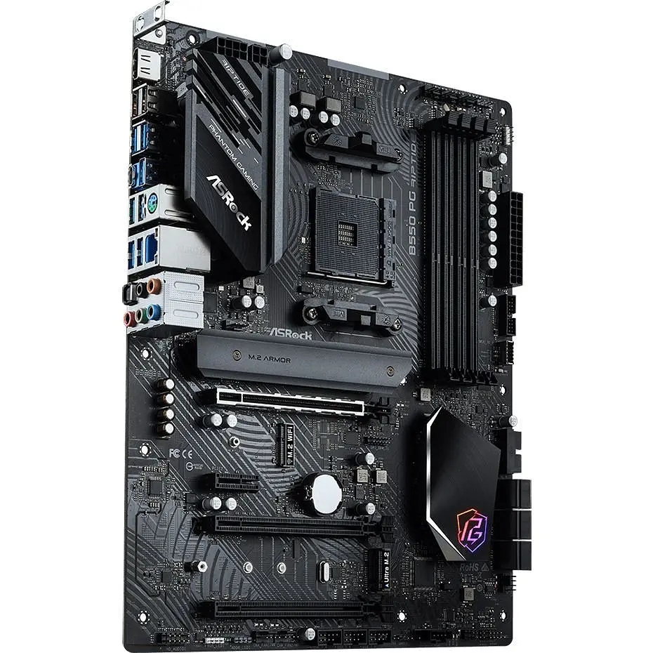 Материнська плата ASRock B550 PG Riptide [140210] - фото 4