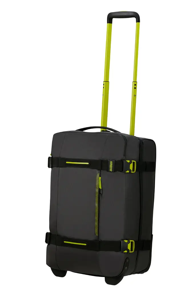 Дорожня Сумка На Колесах American Tourister URBAN TRACK BLACK/LIME 55x35x20 MD1*19201 - фото 14