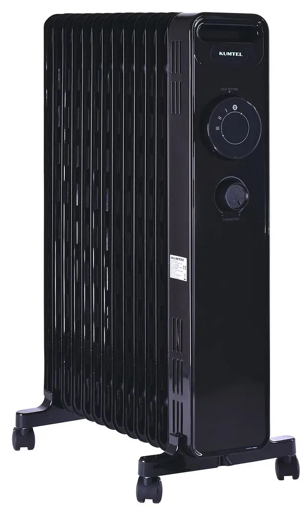Олійний обігрівач Kumtel KUM-1240S Black (13 секцій)
