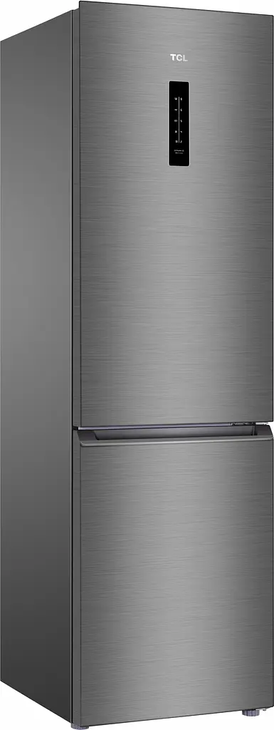 Холодильник TCL RB275GM1110 183х55х63см 2 двери Х- 203 л М- 72 л A+ NF нержавіюча сталь (RB275GM1110) - фото 3