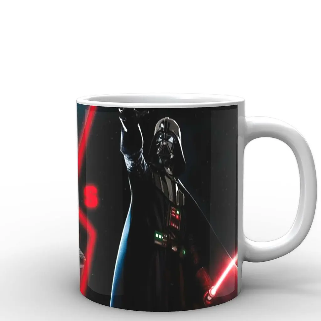 Кружка GeekLand Звездные войны Star Wars Дарт Вайдер и Кайло Рен SW.002.06 330 мл белая - фото 3
