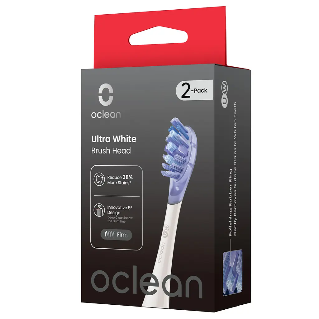 Насадка Oclean White UW03-2 шт White - фото 6