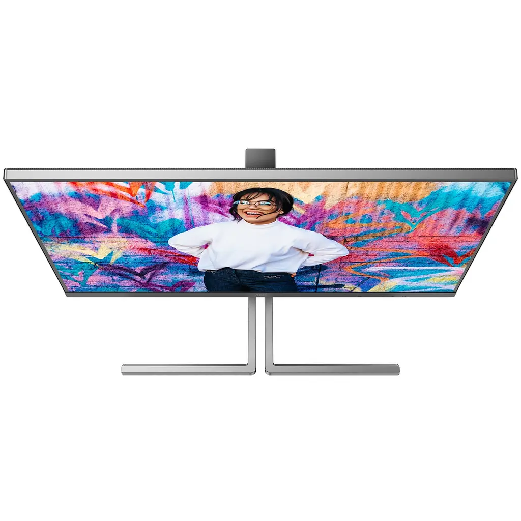 Монітор TFT 31.5 AOC U32U3CV, Nano IPS, UHD, 2xHDMI, DP, USB-C, RJ-45, USB-hub, HAS, Pivot, кільк., чорно-срібло - фото 8