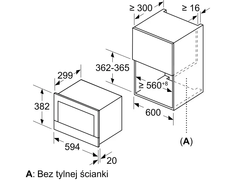 Вбудована мікрохвильова піч Bosch BER7321B1 - фото 4