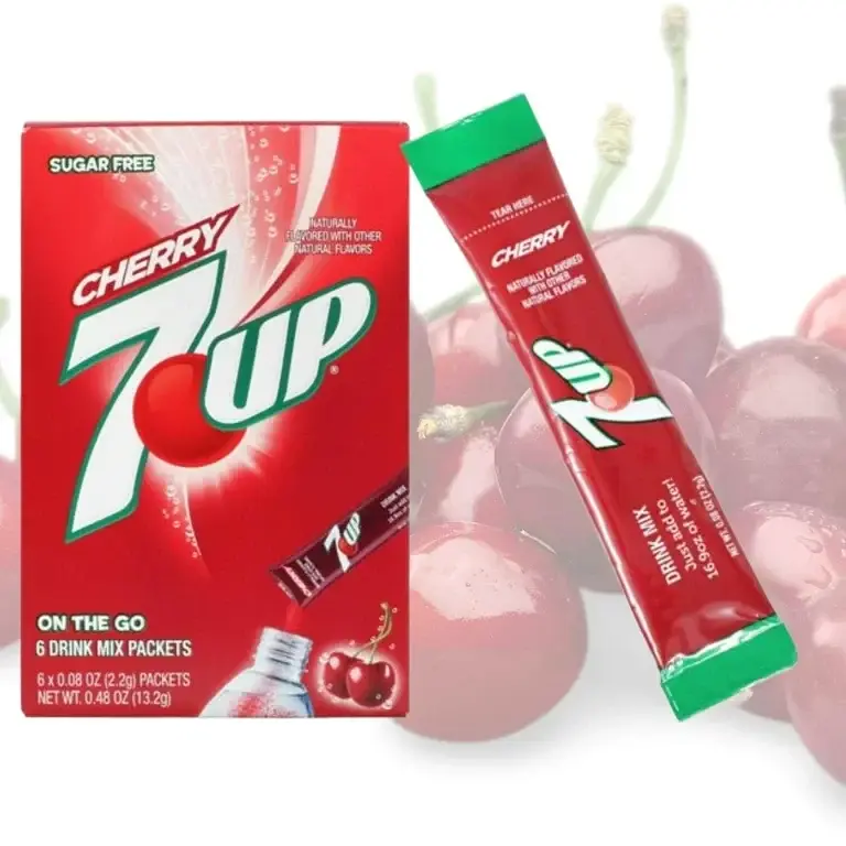 Порошковий напій 7UP Powder Drink Mix Cherry 6 стіків 13.2 г - фото 2