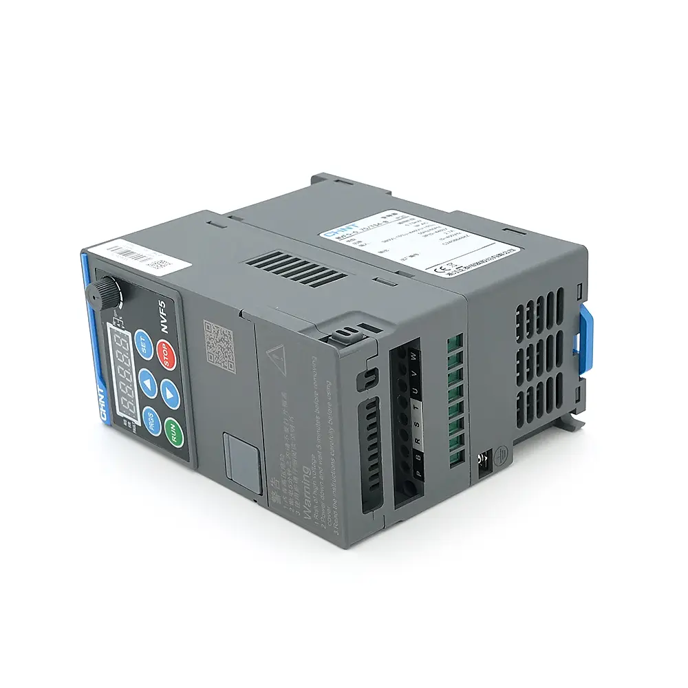 Перетворювач частоти CHINT NVF5-1.5/TS4-B, 1,5 кВт, 380В, 400Гц-max, векторний,3 фази - фото 3