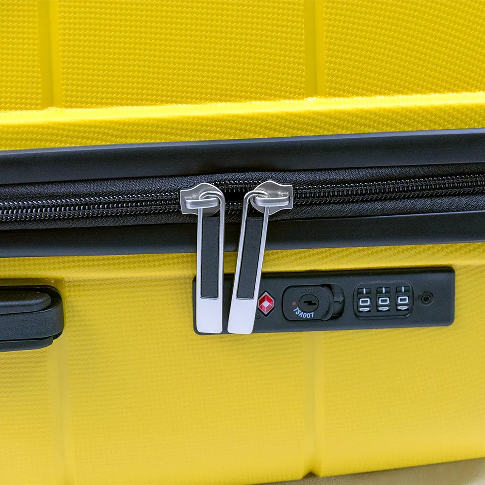 Валіза на 4 колесах Paklite Mailand Deluxe L TL074249 Yellow (TL074249-89) - фото 5