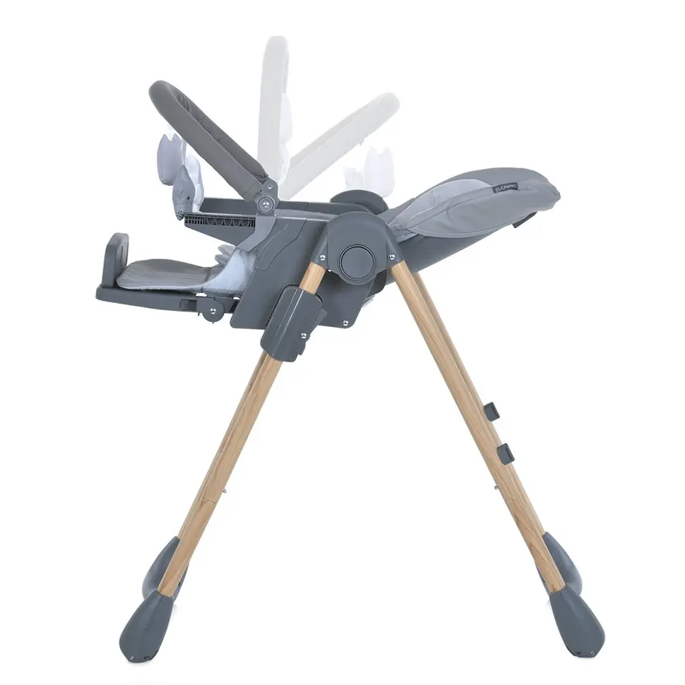 Стульчик для кормления El Camino CRAFT ME 1115-W Gray, до 15 кг - фото 10