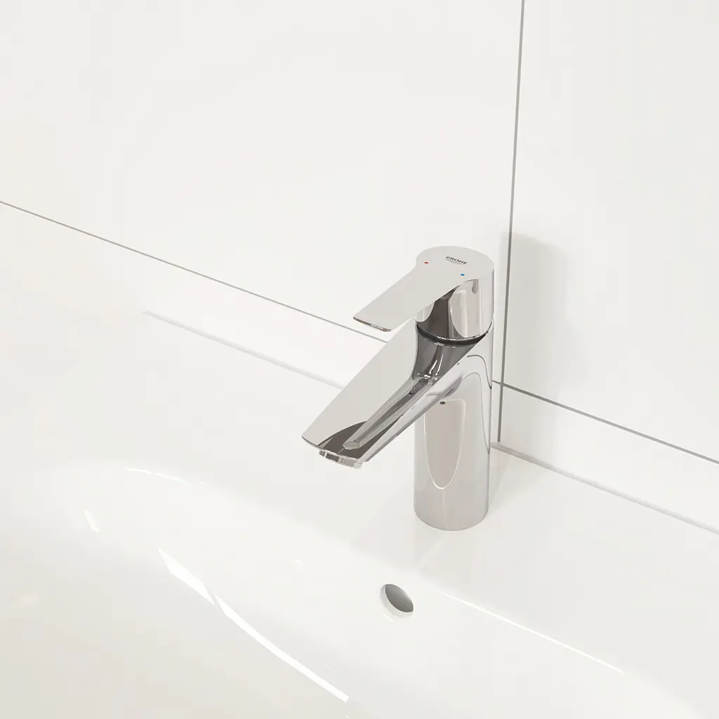 Комплект змішувачів для ванної кімнати з термостатом Grohe QuickFix UA202304TS, Хром - фото 8