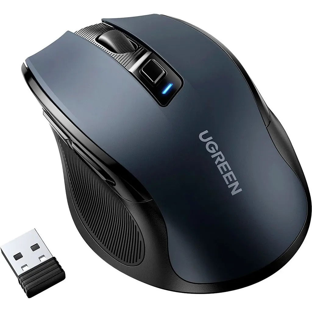 Мышь Ugreen MU006 Ergonomic Black [15063] [128621] - фото 2