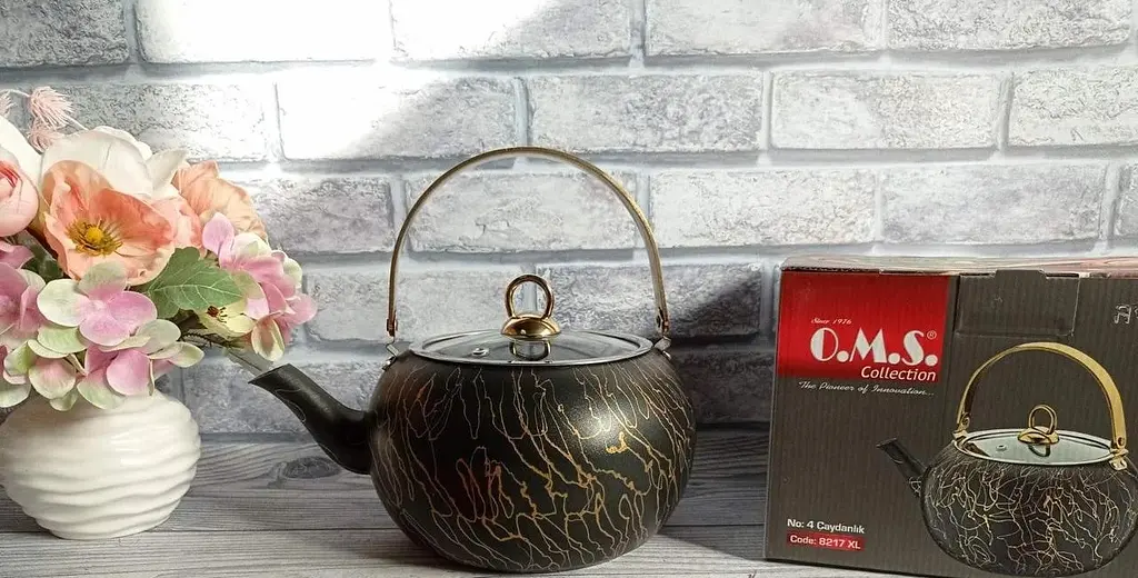 Чайник O.M.S. Collection 8217-XL Gold 3 л - фото 3