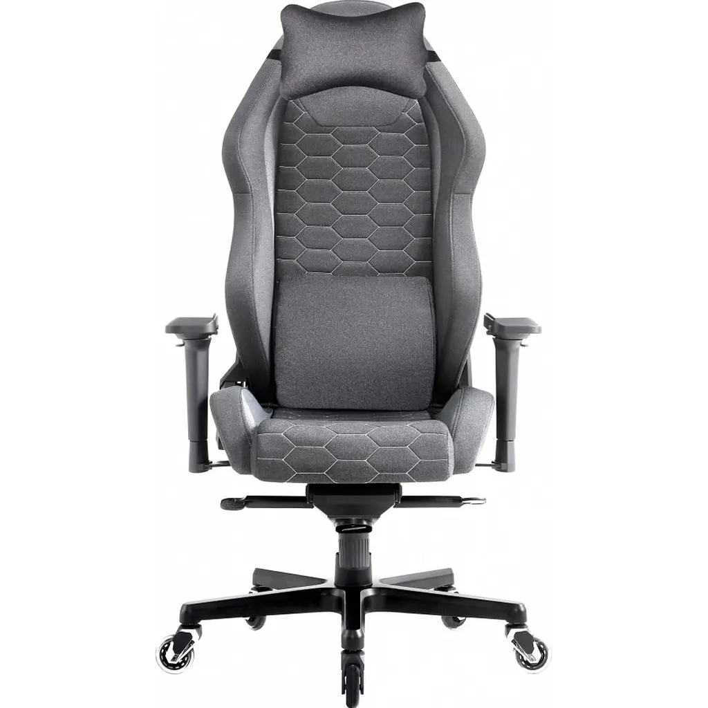 Комп'ютерне крісло GT Racer X-3105 Fabric Dark Gray/Gray [156370] - фото 3