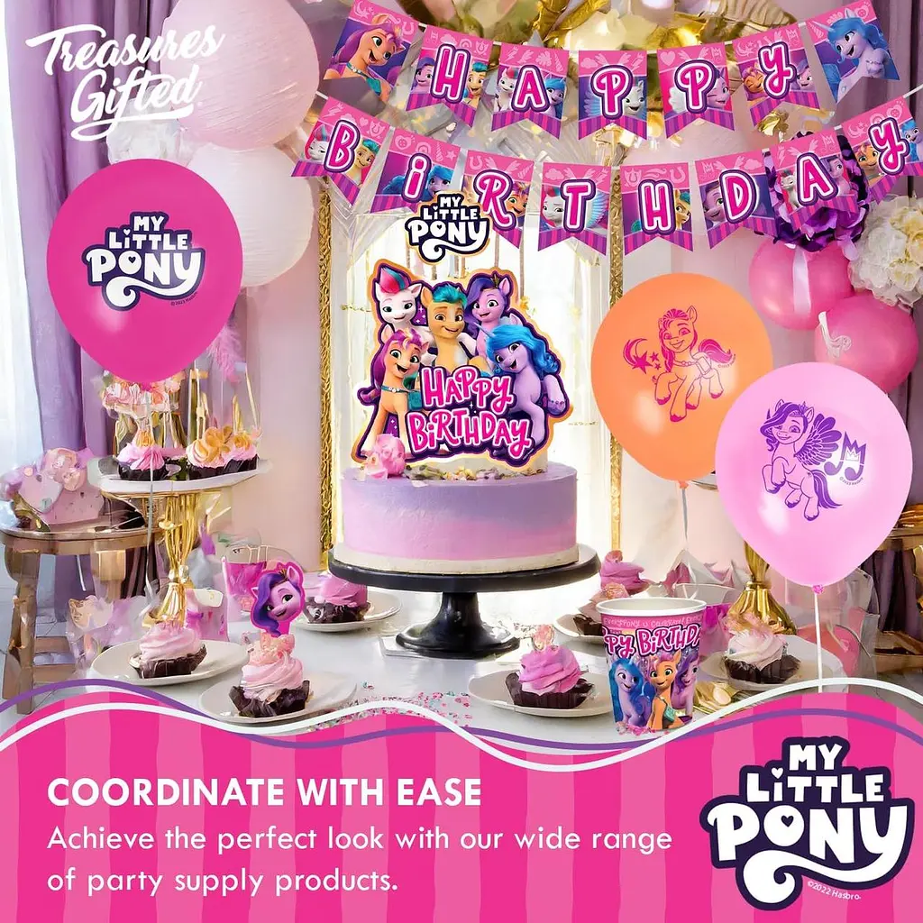 Набір повітряних кульок My Little Pony для вечірки 12 шт - фото 6